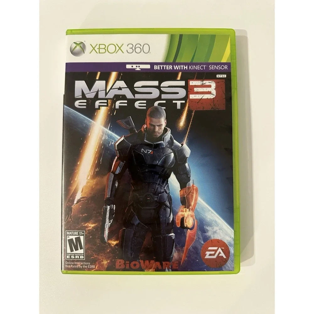 Mass Effect 3 -  (Microsoft Xbox 360,) Complete in Box